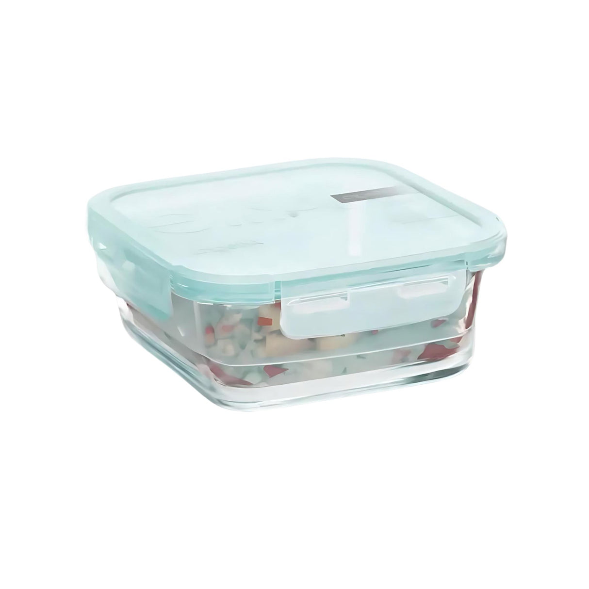 Contenedor Alimentos Hermetico Cuadrado 740ml Vidrio Allegra. Mantén tus alimentos frescos y organizados. ¡Compra ahora y mejora tu cocina!-5