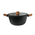 Olla de cocina de 28 cm de la línea Keep Granite, ideal para una cocción uniforme y saludable. ¡Cocina como un chef, compra hoy!-1-1