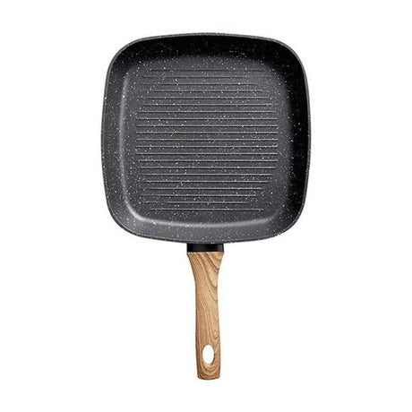 Sartén Grill de 28cm Keep Granite Line, antiadherente y resistente. Perfecta para asar sin aceite. ¡Cocina saludable, compra hoy!-1-1