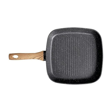 Sartén Grill de 28cm Keep Granite Line, antiadherente y resistente. Perfecta para asar sin aceite. ¡Cocina saludable, compra hoy!-2-1