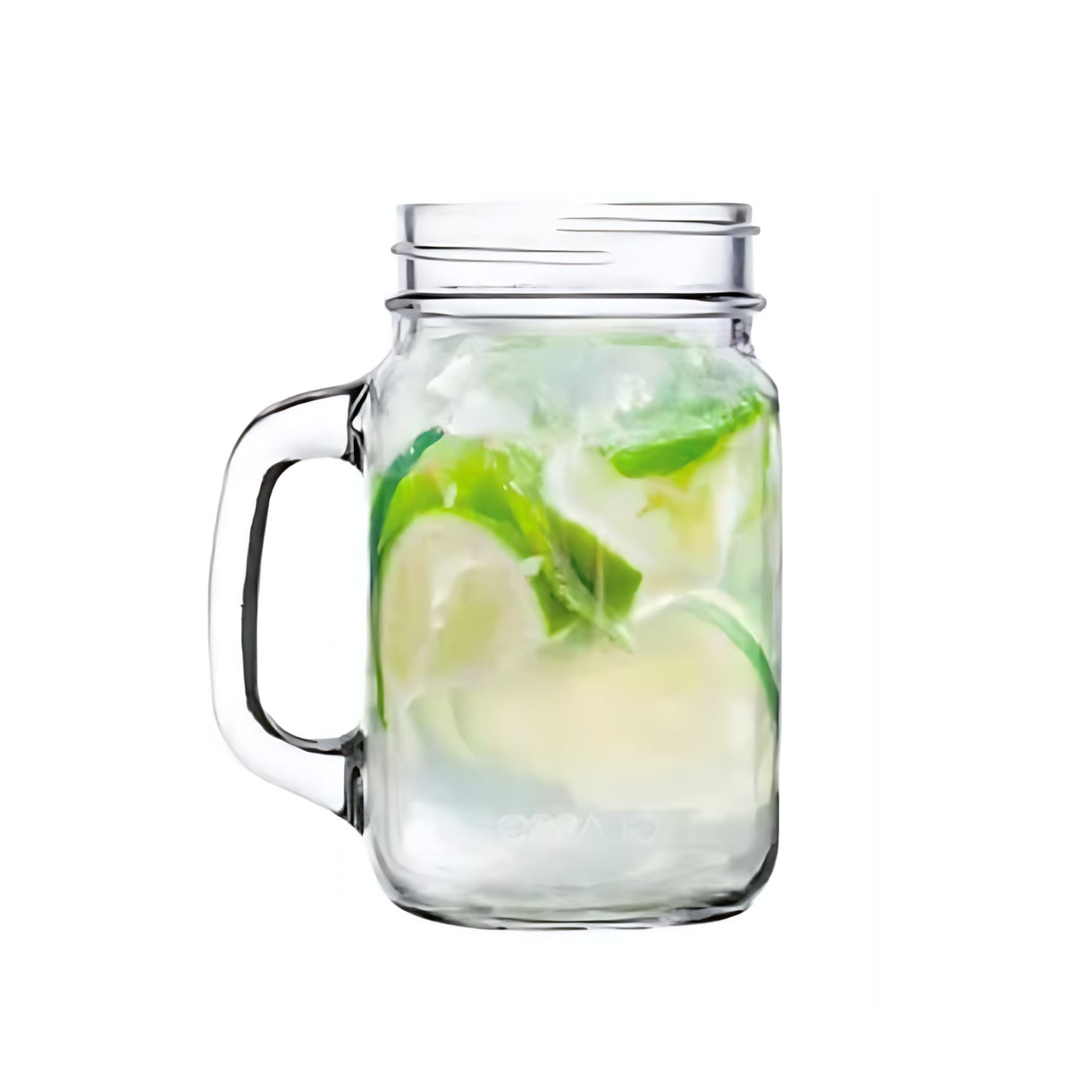 Set de 4 vasos Mojito Mason de 450ml, perfectos para disfrutar tus cócteles favoritos. ¡Compra hoy y eleva tu experiencia de coctelería!-4-1