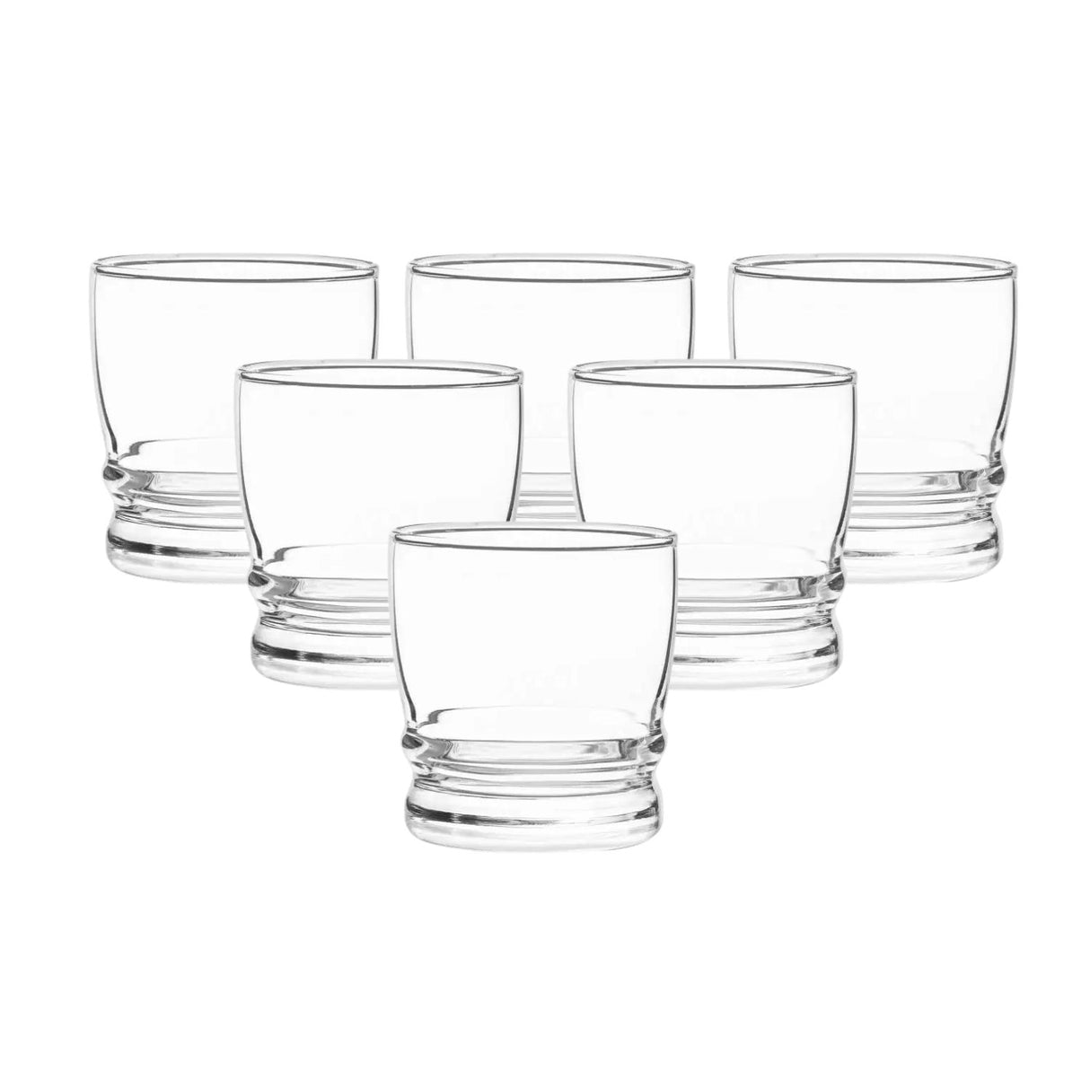 Set de 6 vasos Madeira Rocks de 304mL, perfectos para disfrutar tus bebidas favoritas con estilo. ¡Compra hoy y eleva tu mesa!-1-1