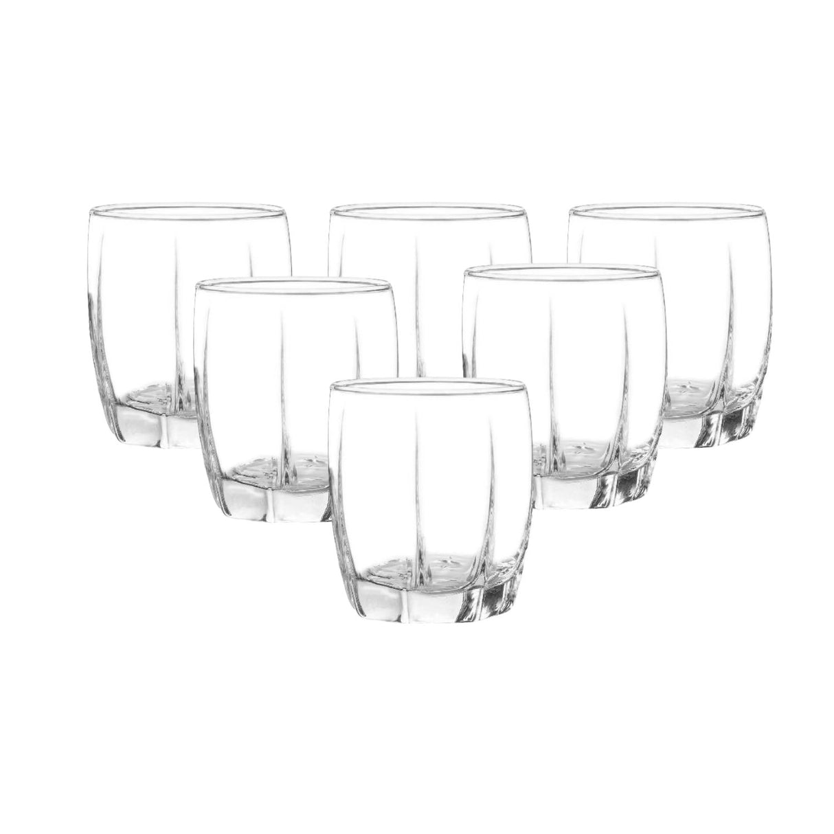 Set de 6 vasos Amadeus Rocks de 353mL, perfectos para disfrutar tus bebidas favoritas con estilo. ¡Compra hoy y eleva tu menaje!-2-1