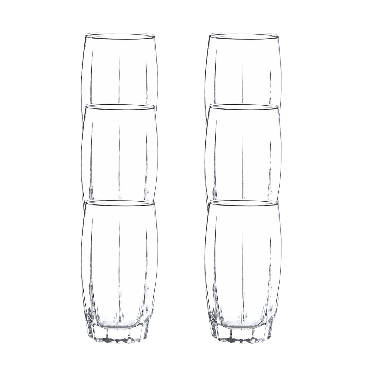 Set de 6 vasos Amadeus Rocks de 374mL, perfectos para disfrutar tus bebidas favoritas con estilo. ¡Compra hoy y eleva tu mesa!-3-1