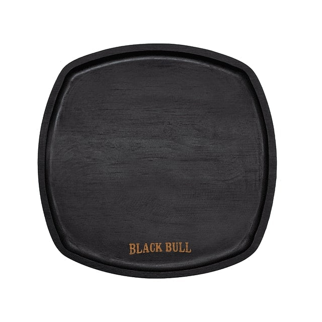 Plato Madera Bamboo Black Bull 25x25cm Parrilla Cocina Disfruta de un diseño elegante y sostenible en tu mesa. ¡Haz tu pedido y mejora tu experiencia culinaria!-1
