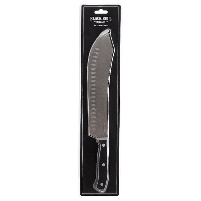 Cuchillo Butcher Black Bull de 38cm, acero inoxidable, antiadherente, ideal para cortar y deshuesar carne con precisión.-3-3-1-1