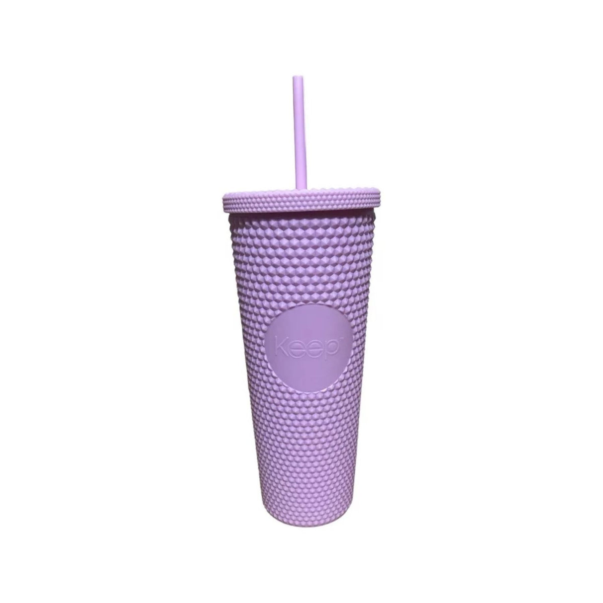 Vaso tumbler térmico lila de plástico, 710 ml, con tapa hermética y bombilla reutilizable, ideal para bebidas calientes y frías.-3-3-1-1