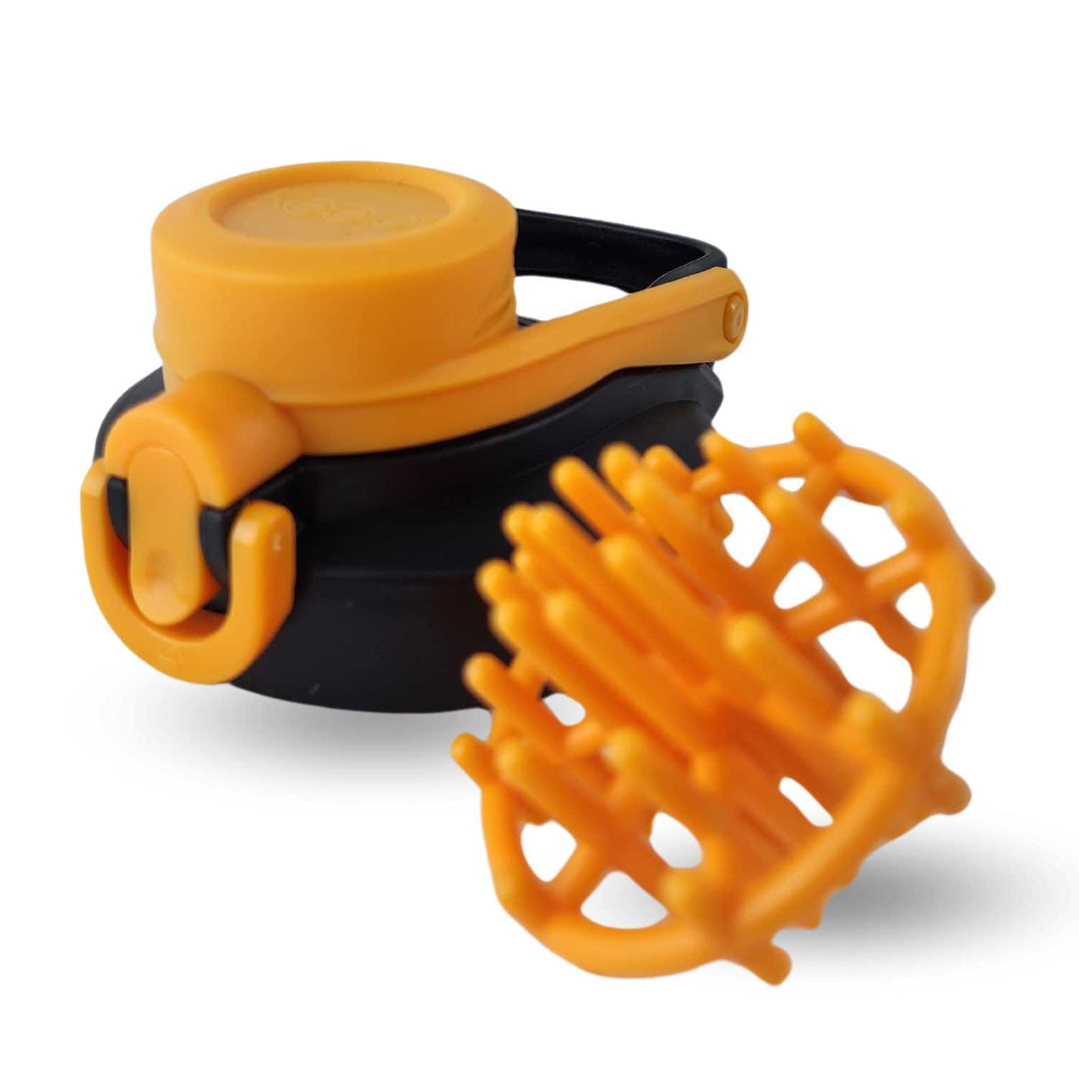 Botella Shaker Keep de 700 ml, naranja, plástico BPA-free, ideal para mezclar bebidas deportivas y mantenerte hidratado en el gimnasio.-1-3-1-1