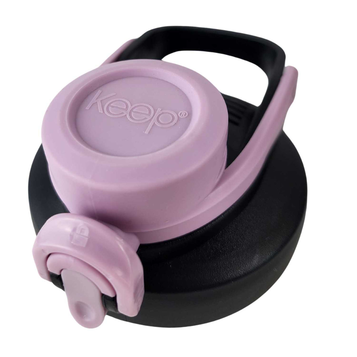 Botella Shaker Keep lila de 700 ml, plástico BPA-free, ideal para mezclar bebidas deportivas y mantener hidratación en el gimnasio.-1-2-1-1