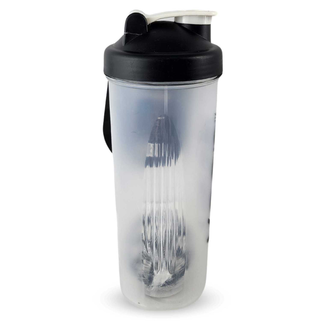 Botella Shaker Keep de 700ml, negra, resistente y libre de BPA, ideal para mezclar proteínas y mantenerte hidratado en el gimnasio.-1-4-1-1