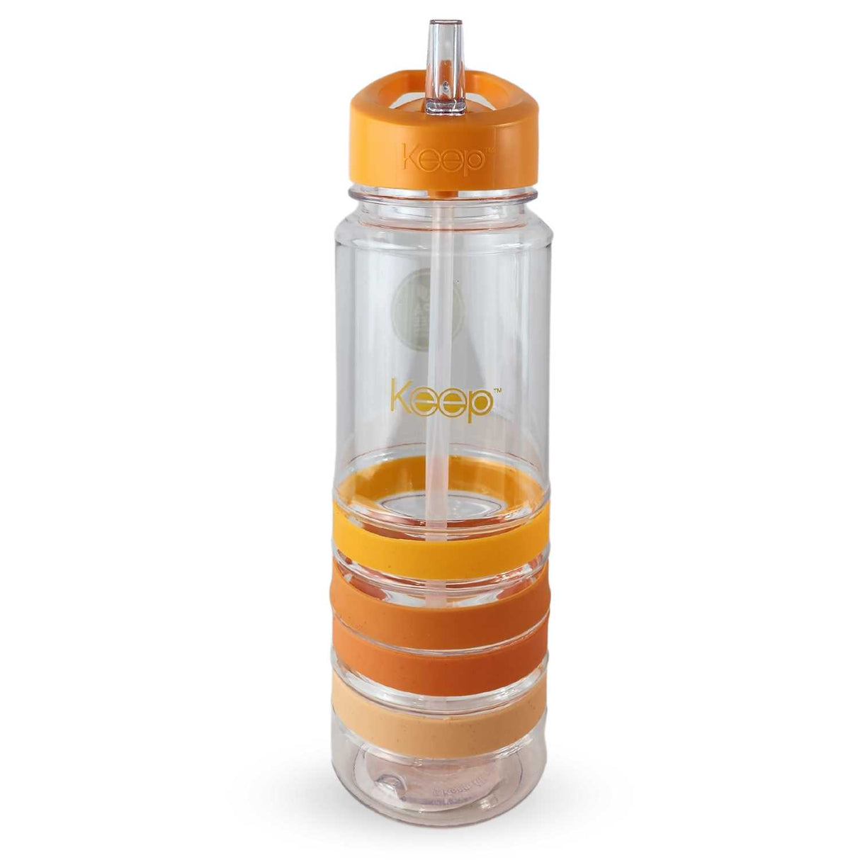 Botella Keep de 750ml, colorida y ergonómica, fabricada en plástico BPA-free, ideal para agua y bebidas en el gimnasio o al aire libre.-1-1-1-1