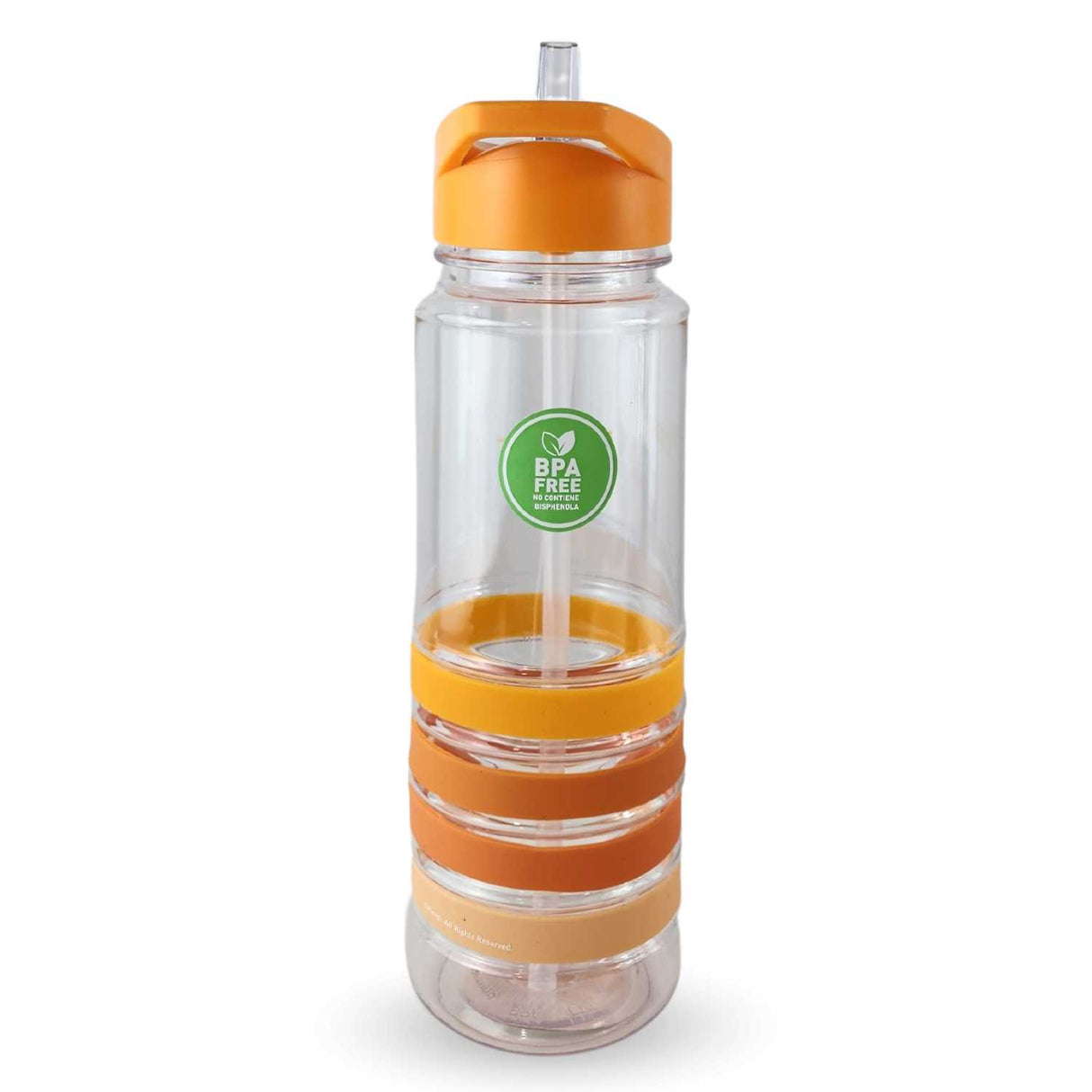 Botella Keep de 750ml, colorida y ergonómica, fabricada en plástico BPA-free, ideal para agua y bebidas en el gimnasio o al aire libre.-1-3-1-1