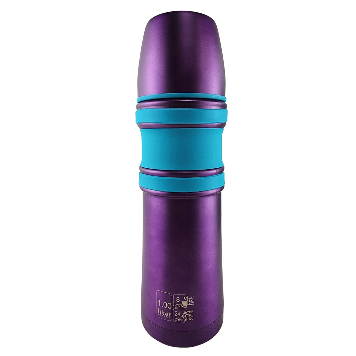 Termo Mega Slim II 1L Acero Inoxidable Bebidas Calientes Frias. Mantén tus bebidas a la temperatura ideal por horas. ¡Compra ahora y disfruta!-1-1-2