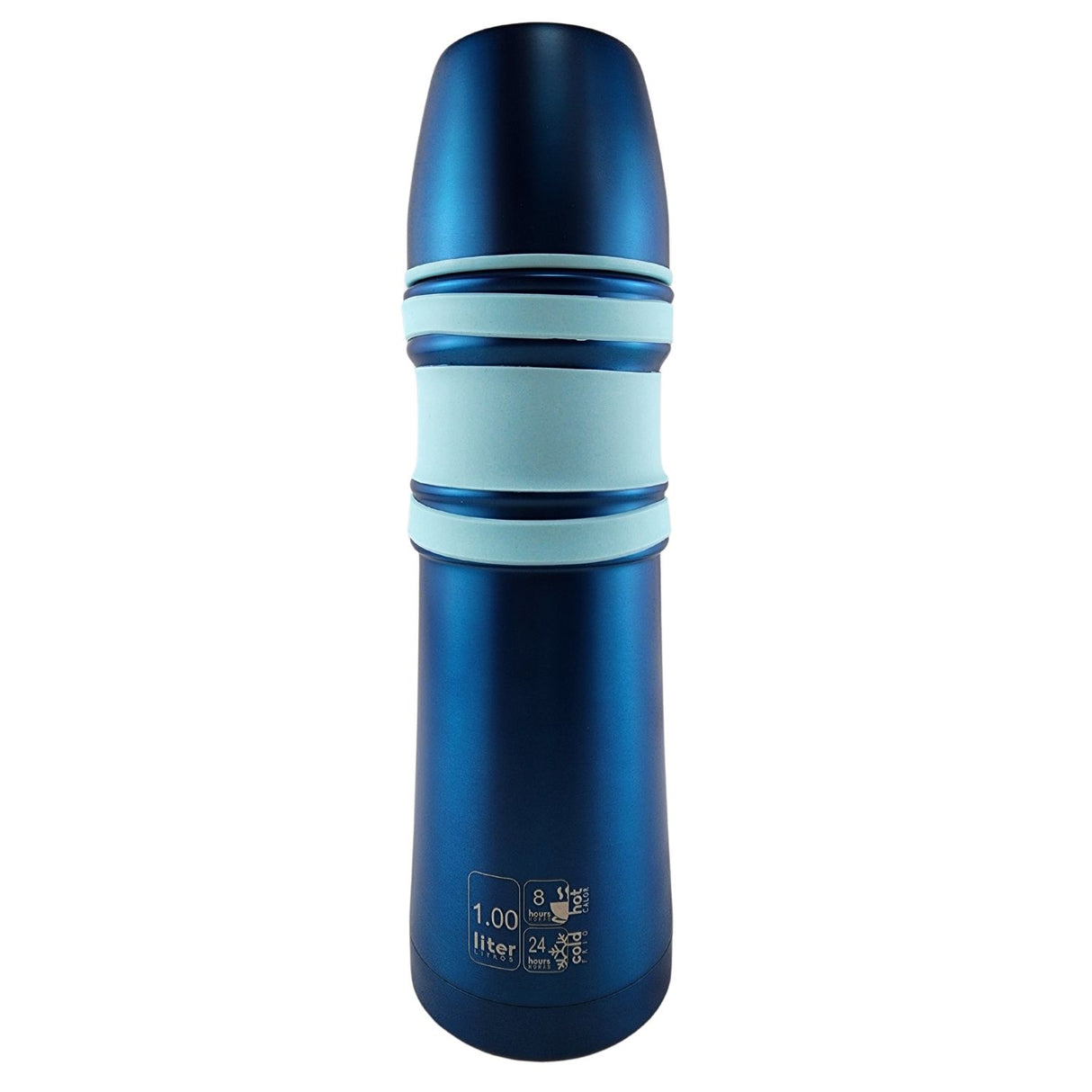 Termo Mega Slim II 1L Acero Inoxidable Bebidas Calientes Frias. Mantén tus bebidas a la temperatura ideal. ¡Compra ahora y disfruta de su diseño elegante!-1-1-2