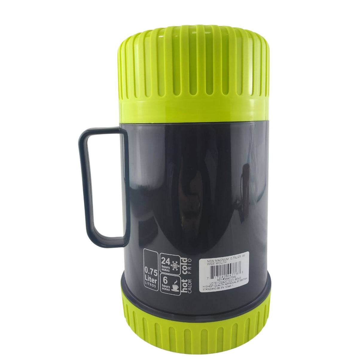 Termo Mega New Magnum 750mL de boca ancha en color pistacho. Mantén tus bebidas calientes o frías por más tiempo. ¡Compra ahora y disfruta!-3-1