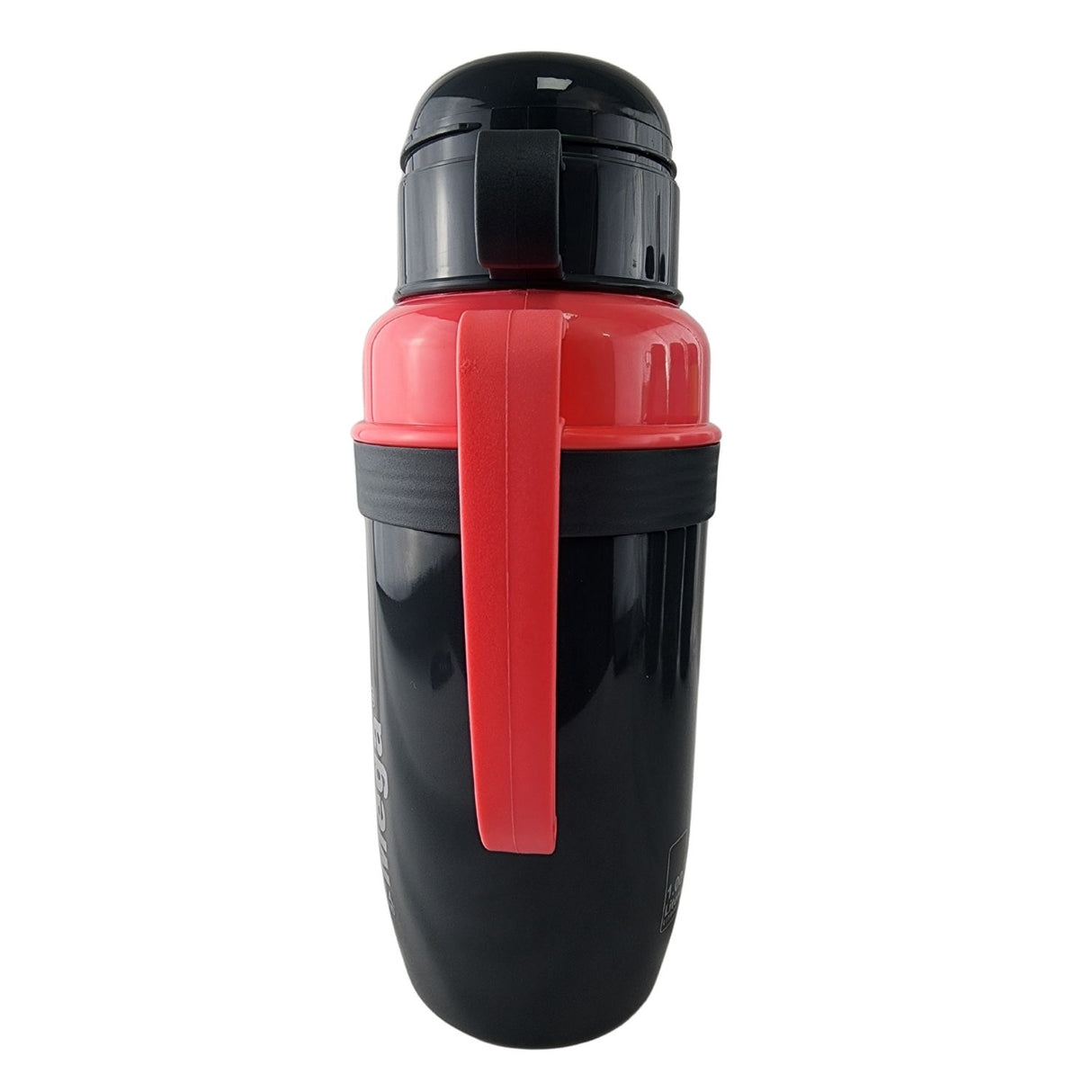 Termo New Mega 1L rosado de acero inoxidable y vidrio, ideal para mantener bebidas calientes o frías. Diseño elegante y tapa hermética.-1-2-1-1