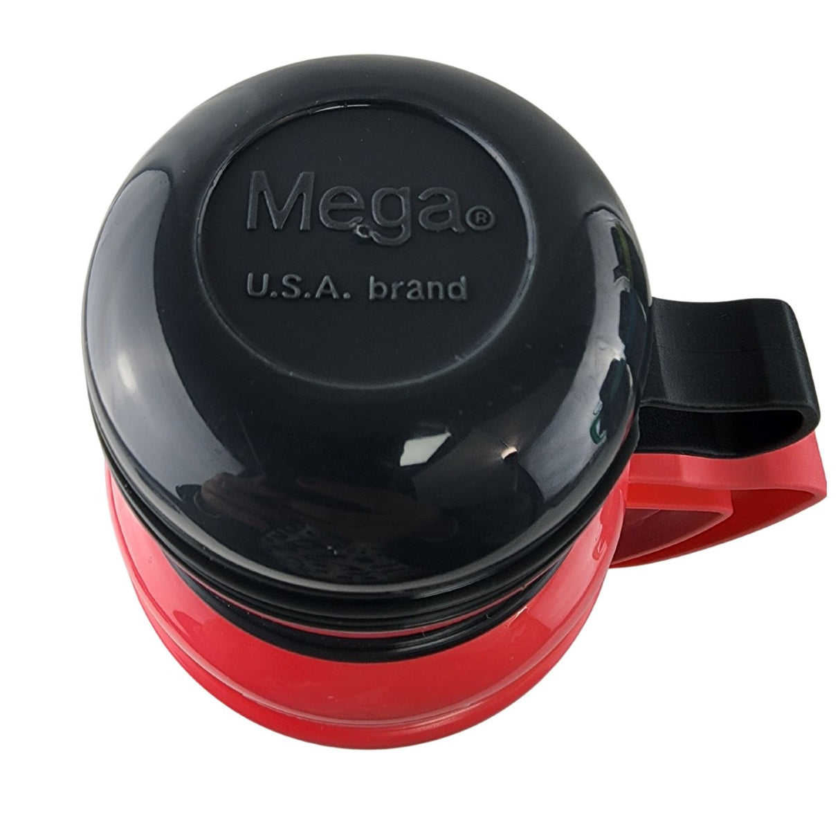 Termo New Mega 1L rosado de acero inoxidable y vidrio, ideal para mantener bebidas calientes o frías. Diseño elegante y tapa hermética.-1-4-1-1