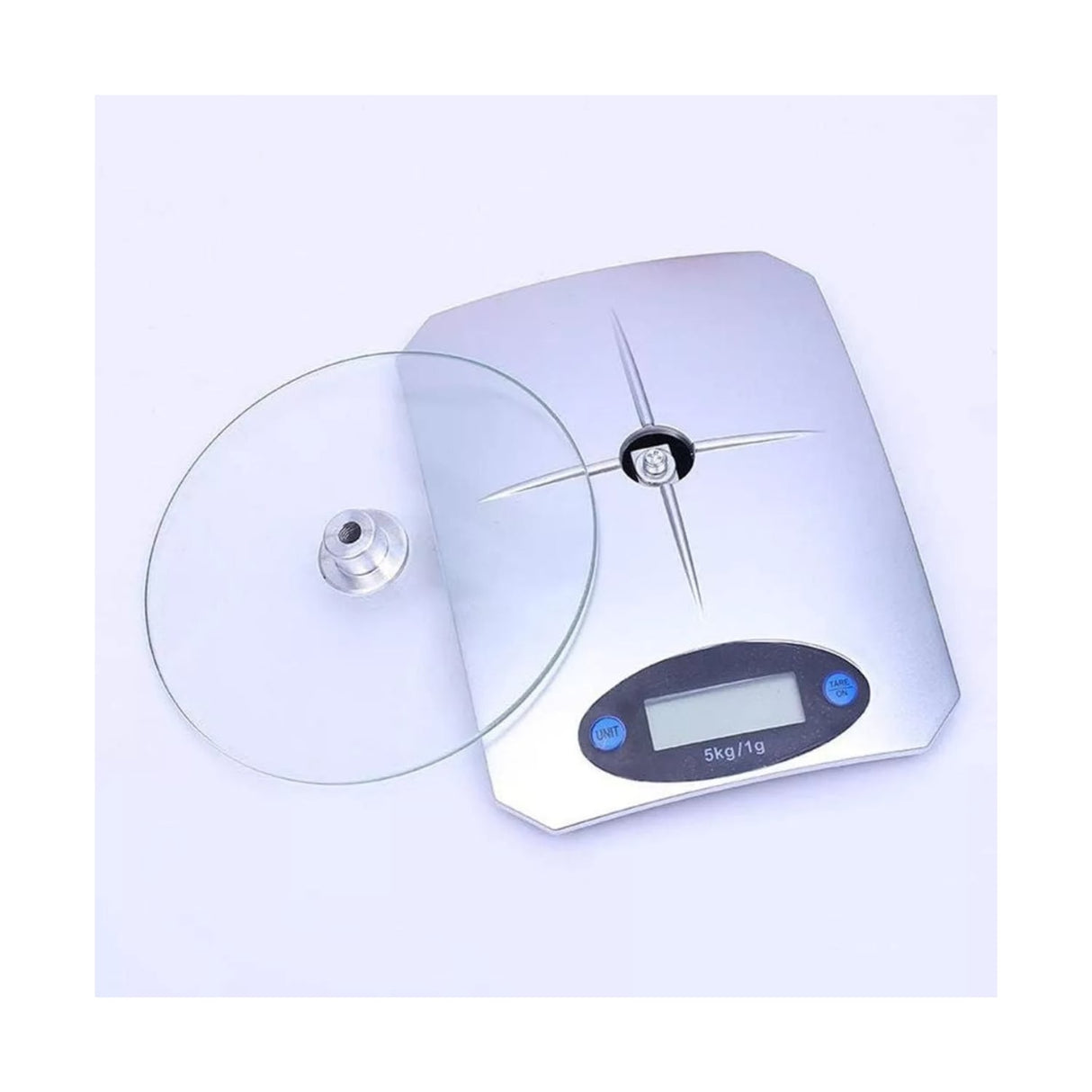 Balanza Digital Cocina 5Kg Gramera Reposteria Base Vidrio-1-3