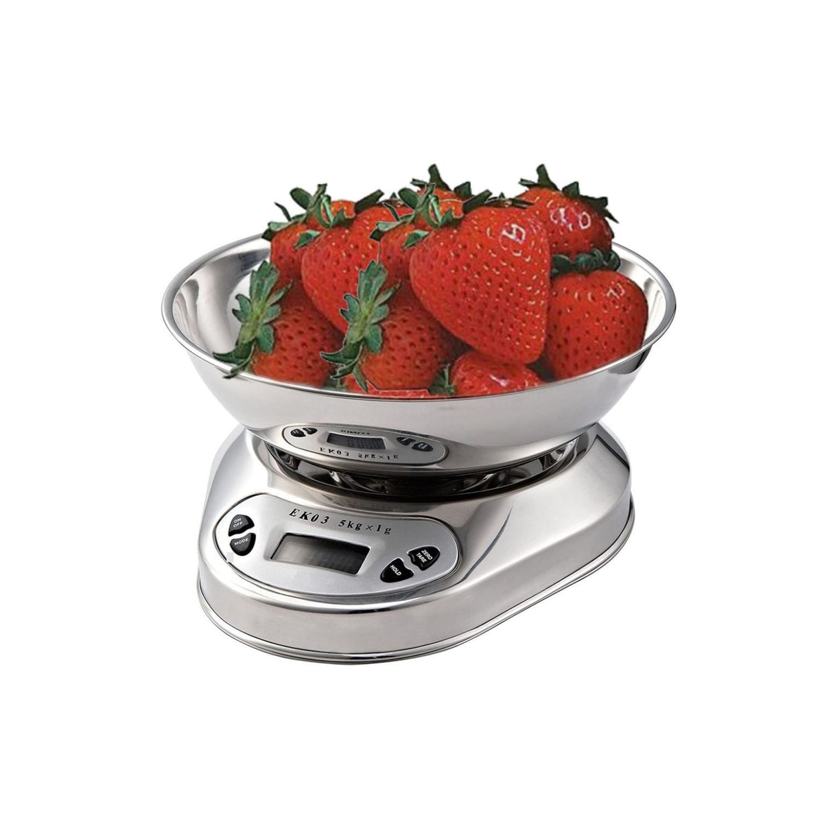 Balanza de Cocina de Metal Pesa Bandeja Hasta 5 Kg. Precisión y resistencia para tus recetas. ¡Ideal para medir ingredientes fácilmente!-1-3