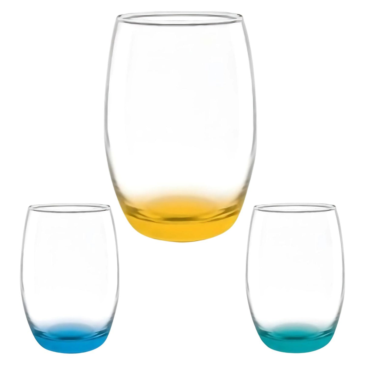Set De 6 Vasos Altos Mikonos Fondo Color ¡Cómpralos ya!-2