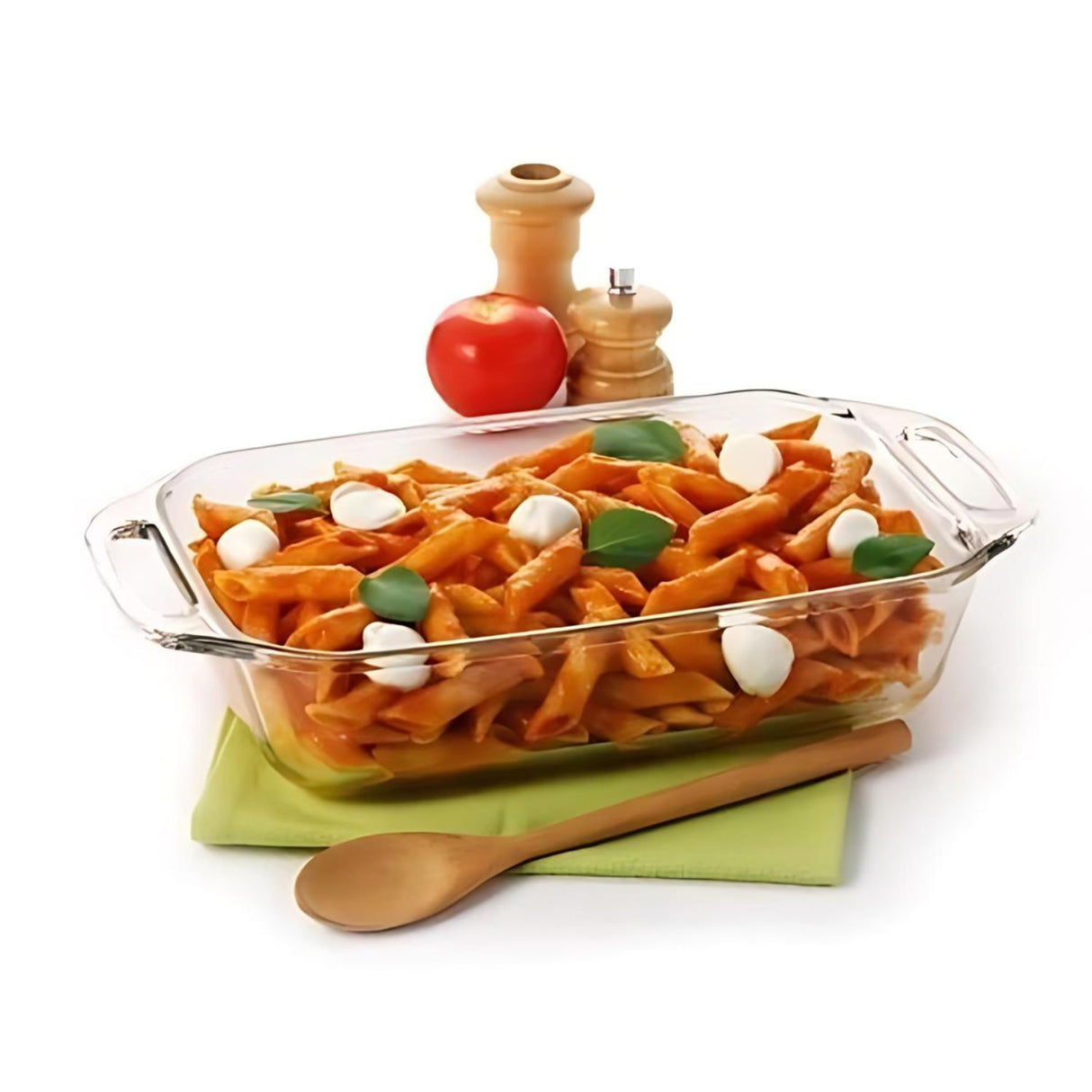 Asadera Marinex 3500 ml Rectangular Reposteria Cocina, ideal para hornear, gratinar y cocinar. Apta para horno y microondas. ¡Cómprala ahora!-3