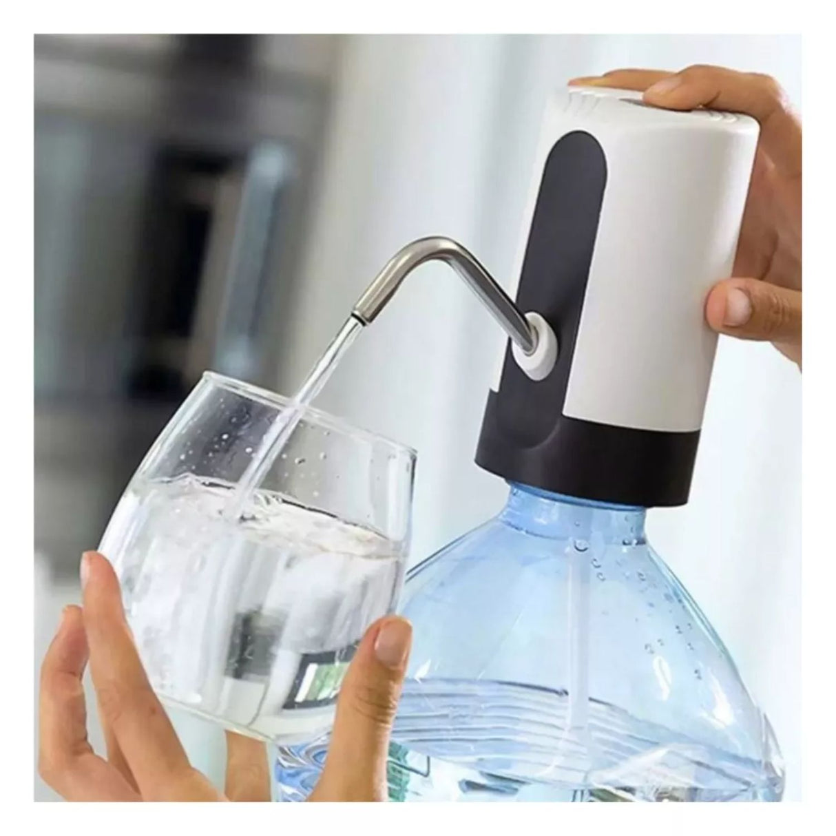 Dispensador de Agua Electrico Recargable Bidon Comodidad. Disfruta de agua fresca sin esfuerzo. ¡Compra ahora y mejora tu hidratación diaria!-2