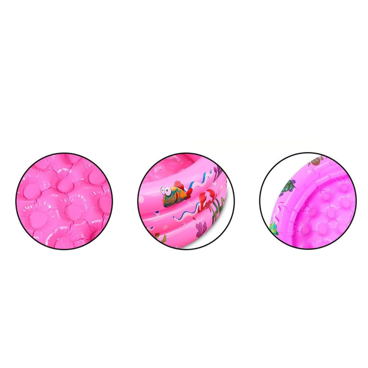 Piscina Infantil Inflable 120cm Verano Resistente Niños Rosa, ideal para el verano y juegos acuáticos. Perfecta para patio o playa. ¡Descúbrela ahora!-1-4