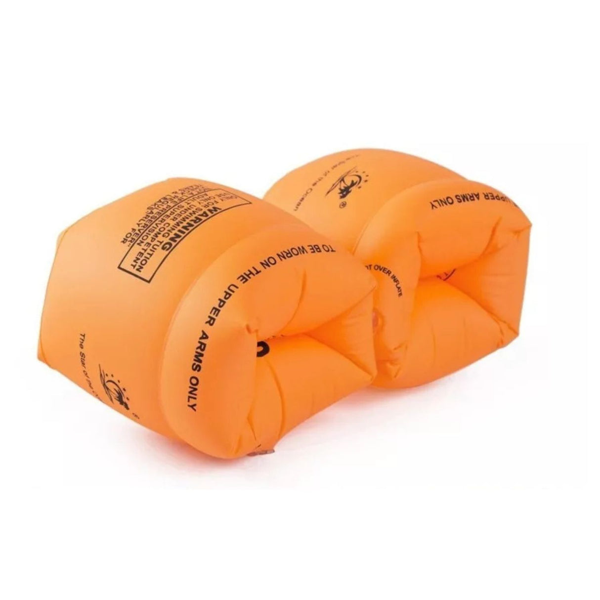 Flotador Alitas Para Niños Naranja Piscina Inflable Disfruta del verano con seguridad y diversión. ¡Haz que tus pequeños se diviertan en el agua hoy mismo!-3