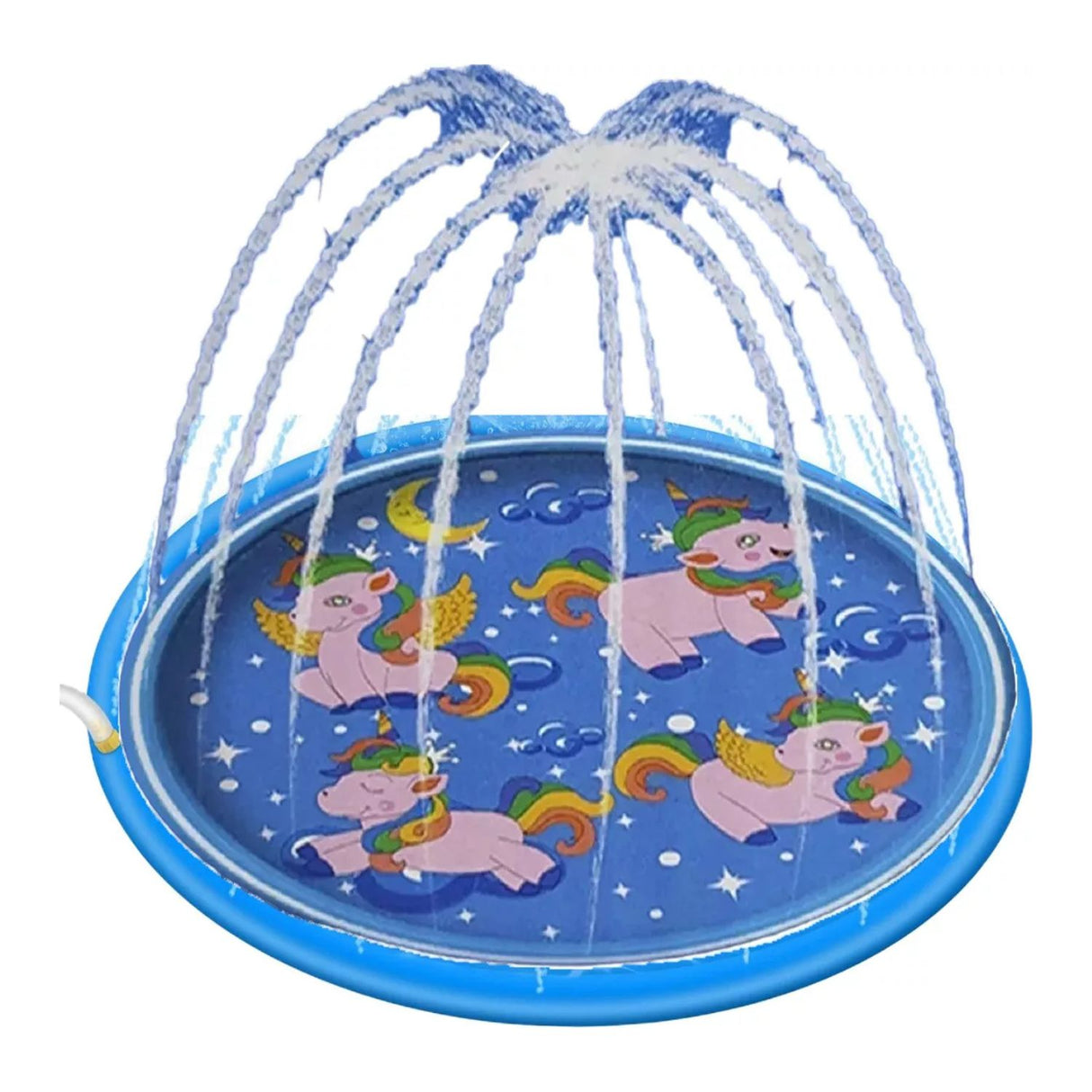 Piscina Inflable Juegos Piscina Niños Unicornio 170 Cm Disfruta de horas de diversión bajo el sol. ¡Compra ahora y haz que el verano sea inolvidable!-1