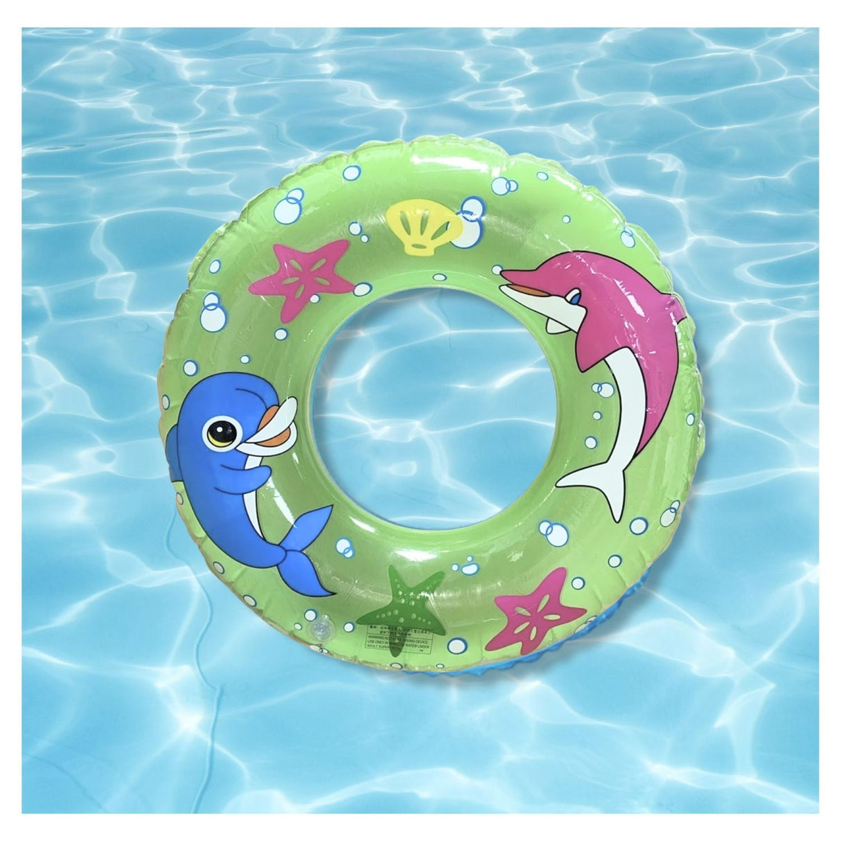 Flotador Redondo Diseño Mar Verde Salvavidas 80 CmDisfruta de la seguridad en el agua. ¡Compra ahora y haz que tu verano sea inolvidable!-3