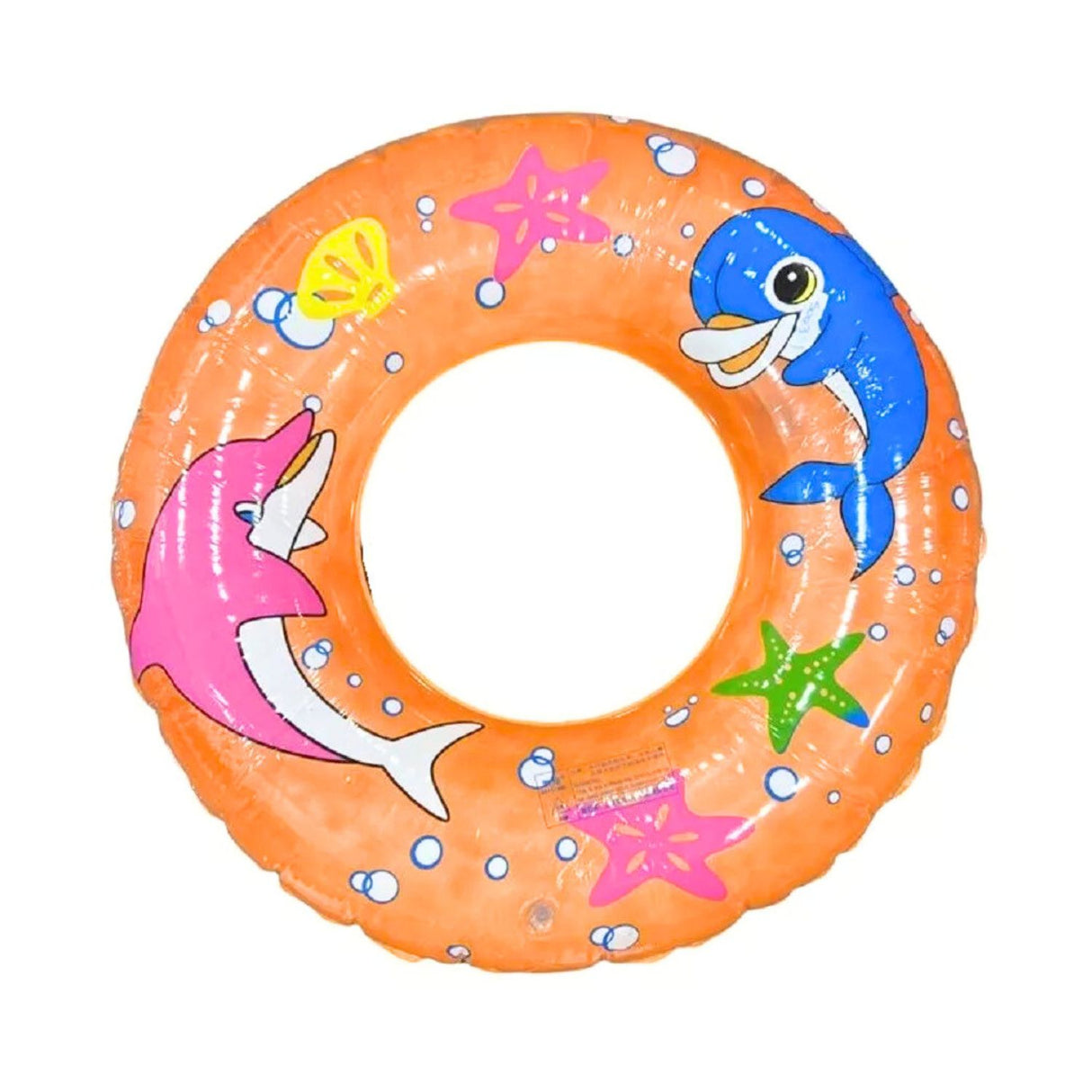 Flotador Redondo Diseño Mar Naranjo Salvavidas 80 Cm Disfruta de la seguridad en el agua. ¡Compra ahora y asegúrate un verano divertido!-1