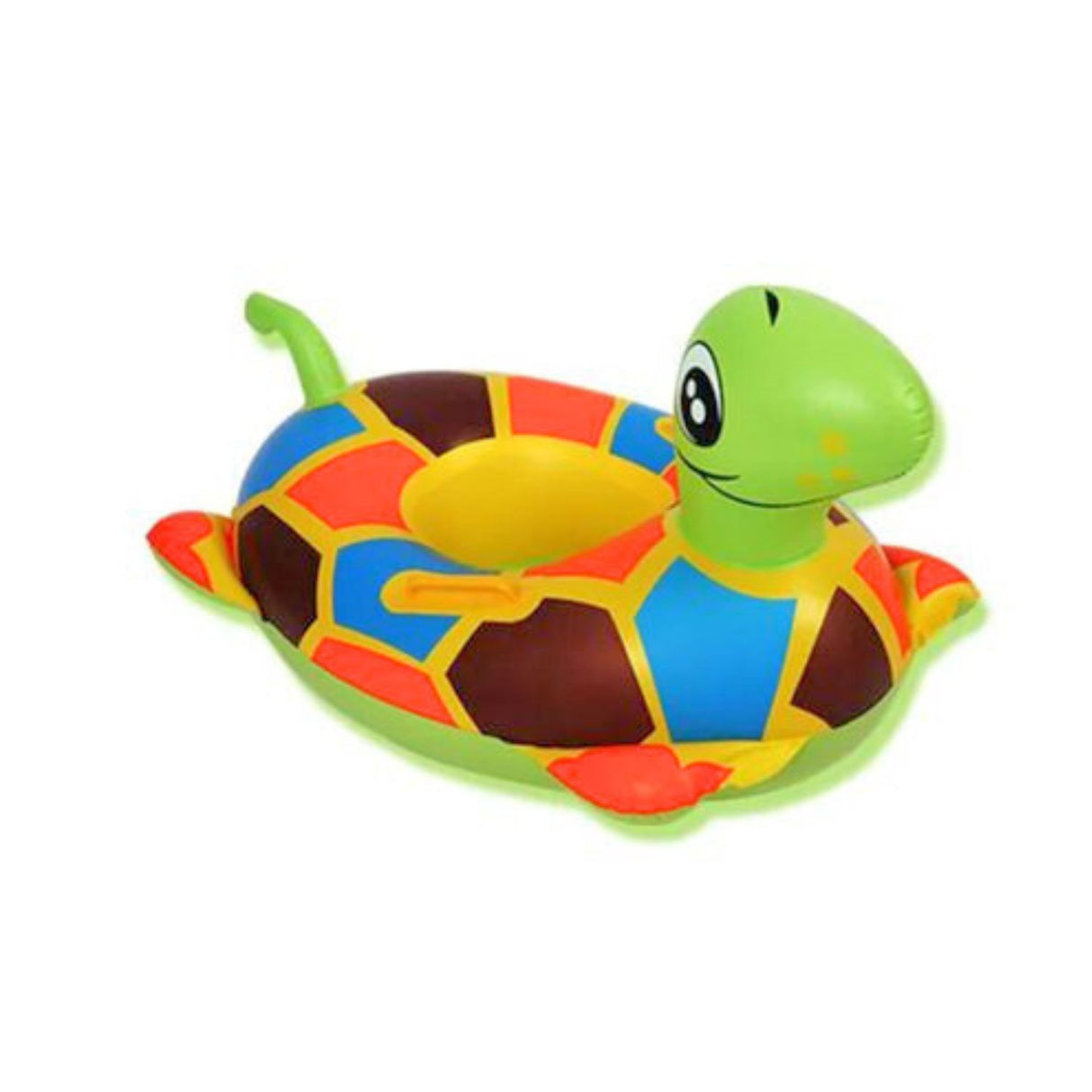 Flotador Inflable Tortuga Verde 80x60 Cm Disfruta del verano con estilo y comodidad. ¡Compra ahora y haz que tus días de sol sean inolvidables!-1