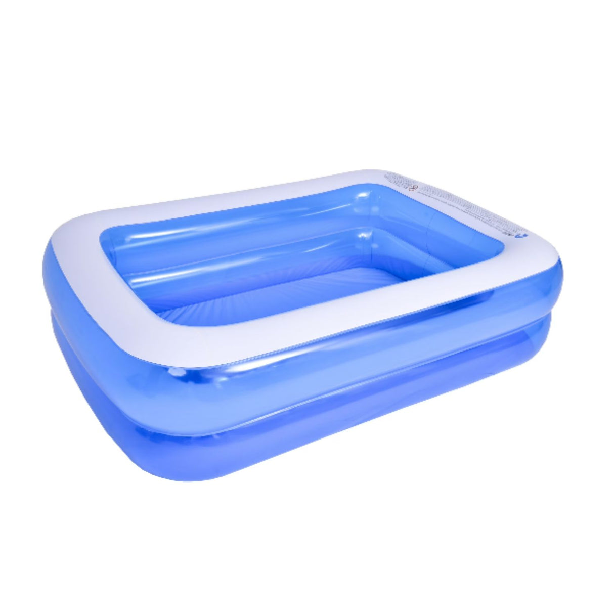 Piscina Inflable 2 Niveles Celeste 262x175x51Cm Disfruta de refrescantes momentos en familia. ¡Compra ahora y transforma tu verano!-1