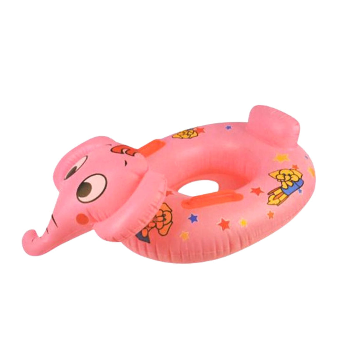 Flotador Inflable Elefante Rosado 70x55 Cm Disfruta del verano con estilo y diversión. ¡Compra ahora y haz que tus días de sol sean inolvidables!-1