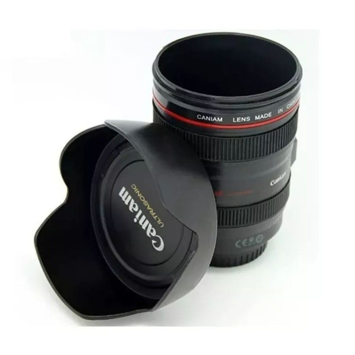 Tazon Mug Lente Camara Fotografica Con Tapa Parasol. Original y funcional. Ideal para café o regalo creativo. ¡Compra ahora!-1