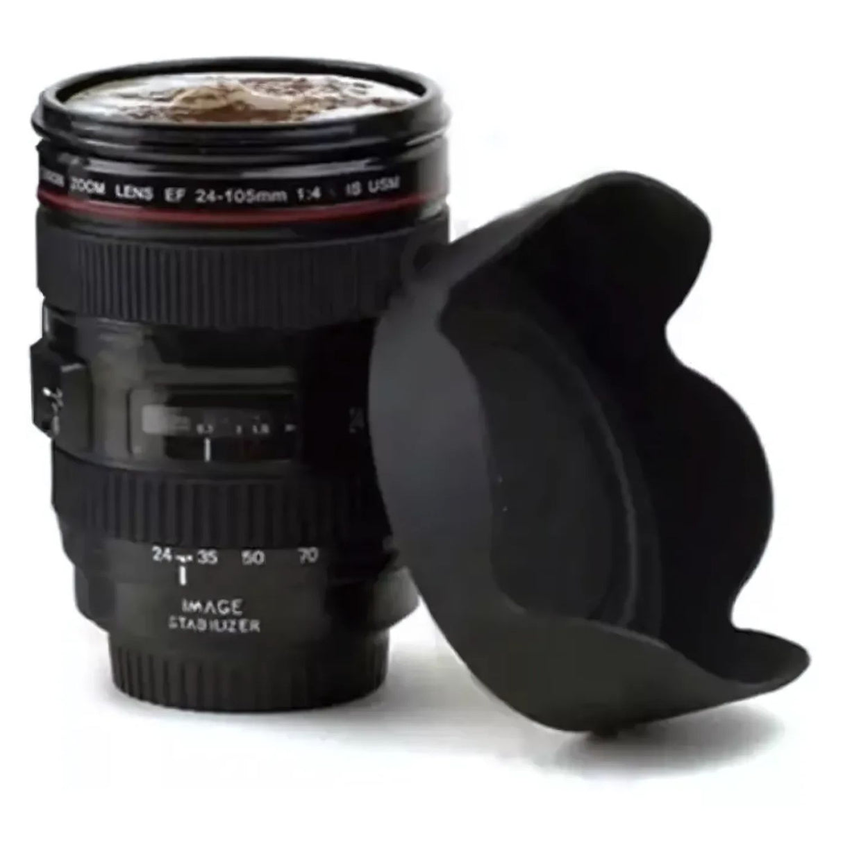 Tazon Mug Lente Camara Fotografica Con Tapa Parasol. Original y funcional. Ideal para café o regalo creativo. ¡Compra ahora!-2