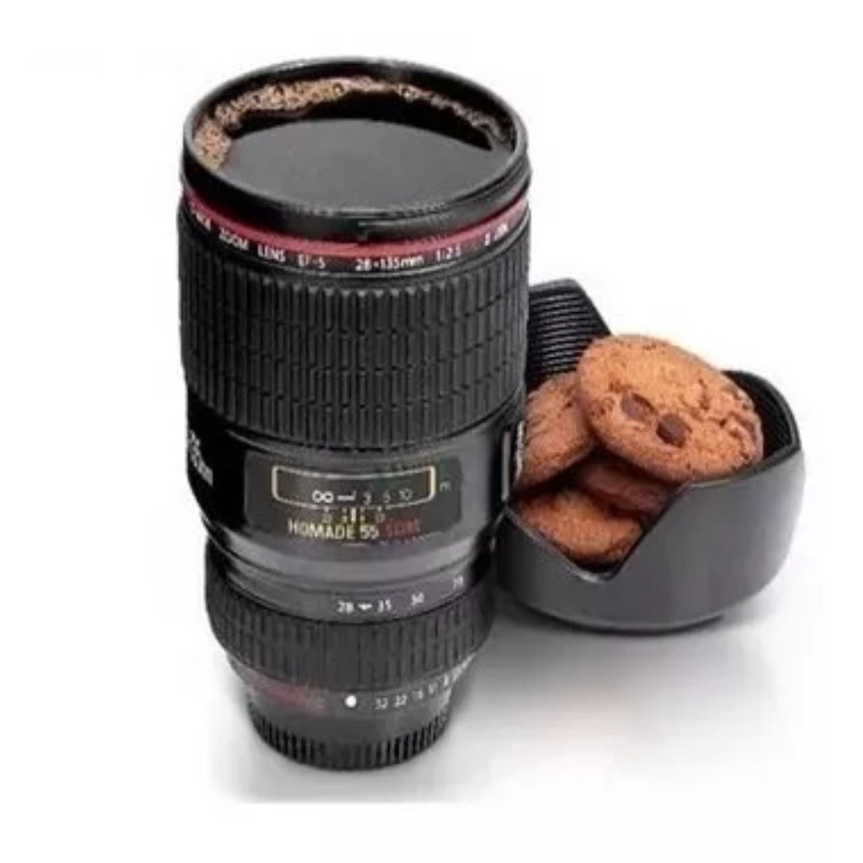 Tazon Mug Lente Camara Fotografica Con Tapa Parasol. Original y funcional. Ideal para café o regalo creativo. ¡Compra ahora!-3