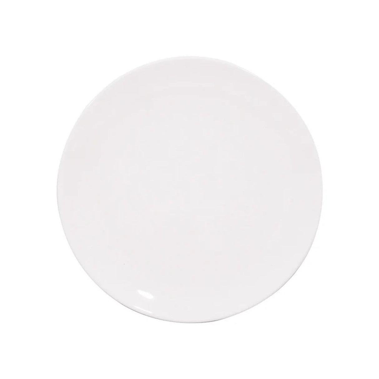 Plato Buffet Coupe 22.5cm Porcelana Blanca Hallen-1-1