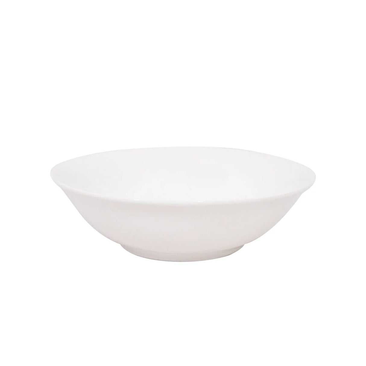 Plato Bowl Sopa De 20cm Porcelana Blanca Hallen-1-1