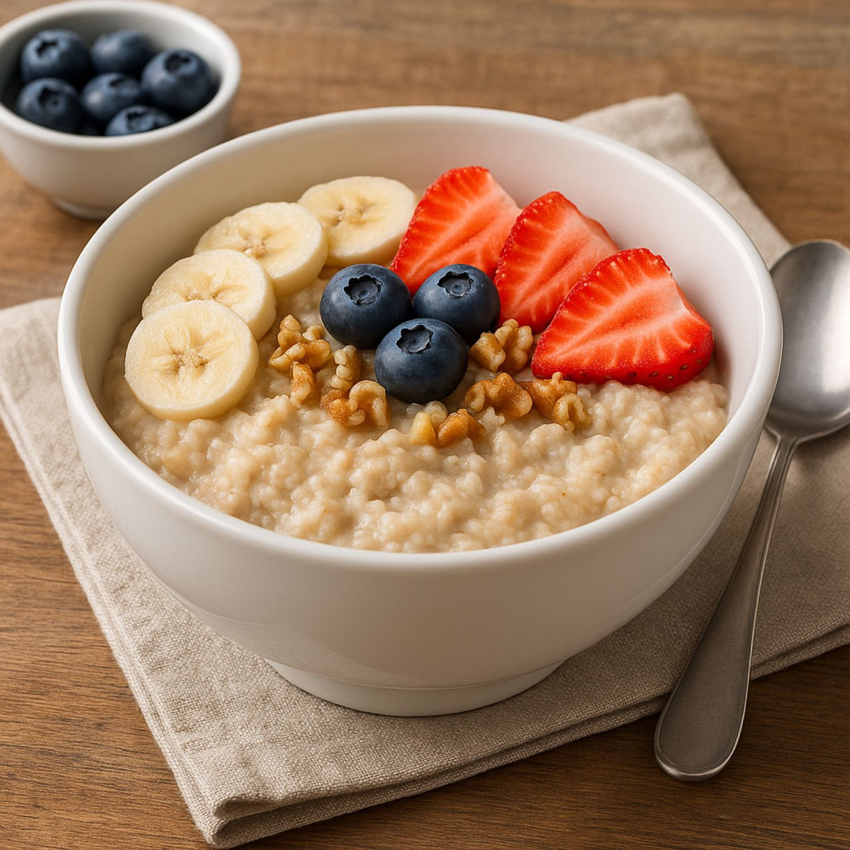 Bowl Redondo De 11.5cm Porcelana Blanca Resistente Hallen-1-3