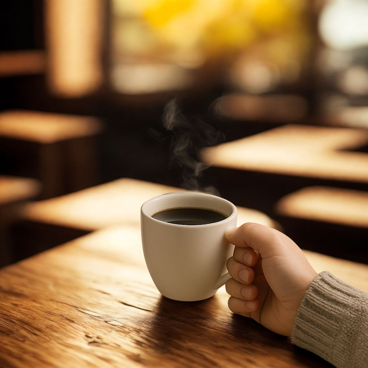 Taza De Te Redonda 260mL Porcelana Blanca Hallen-1-3