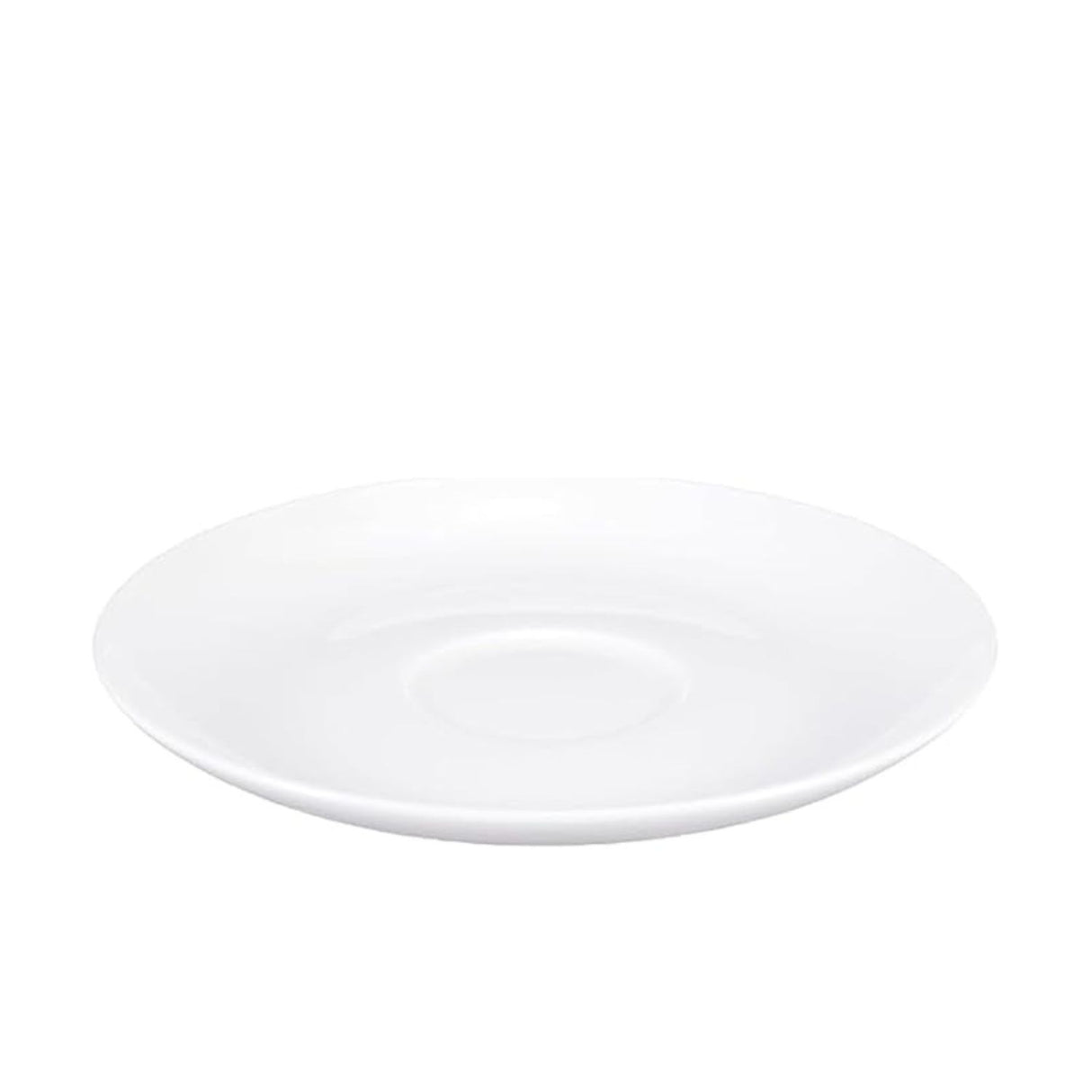 Set De 6 Platillos Redondos De 15cm Porcelana Blanca Hallen-1-2