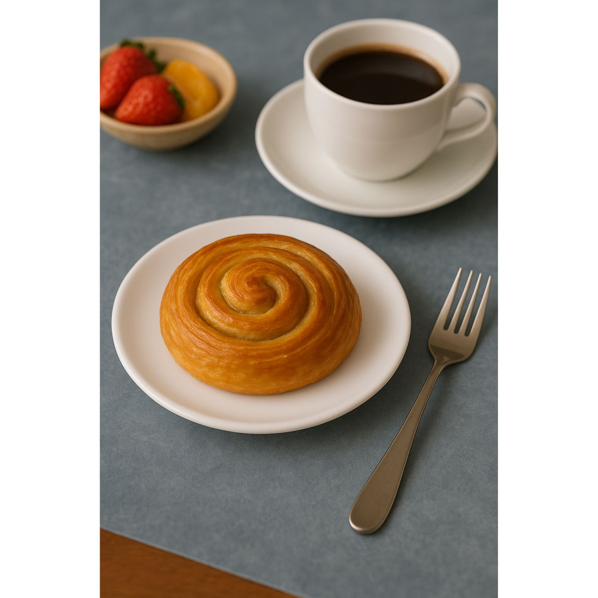 Set De 6 Platillos Redondos De 15cm Porcelana Blanca Hallen-1-3