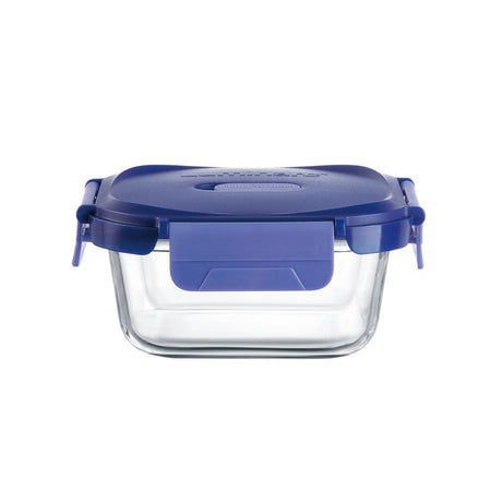 Contenedor De Vidrio Hermético Cuadrado 520mL Luminarc. Mantén tus alimentos frescos y organizados. ¡Compra ahora y mejora tu cocina!-2