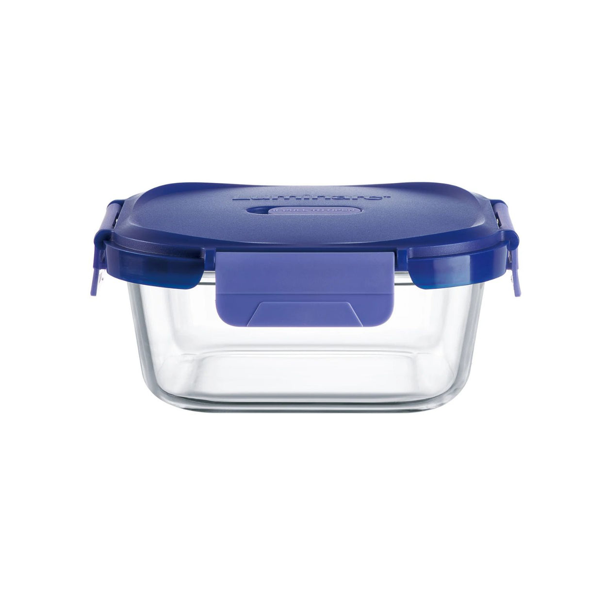 Contenedor De Vidrio Hermético Cuadrado 800mL Luminarc. Ideal para conservar alimentos frescos y sin olores. ¡Compra ahora y organiza tu cocina!-2