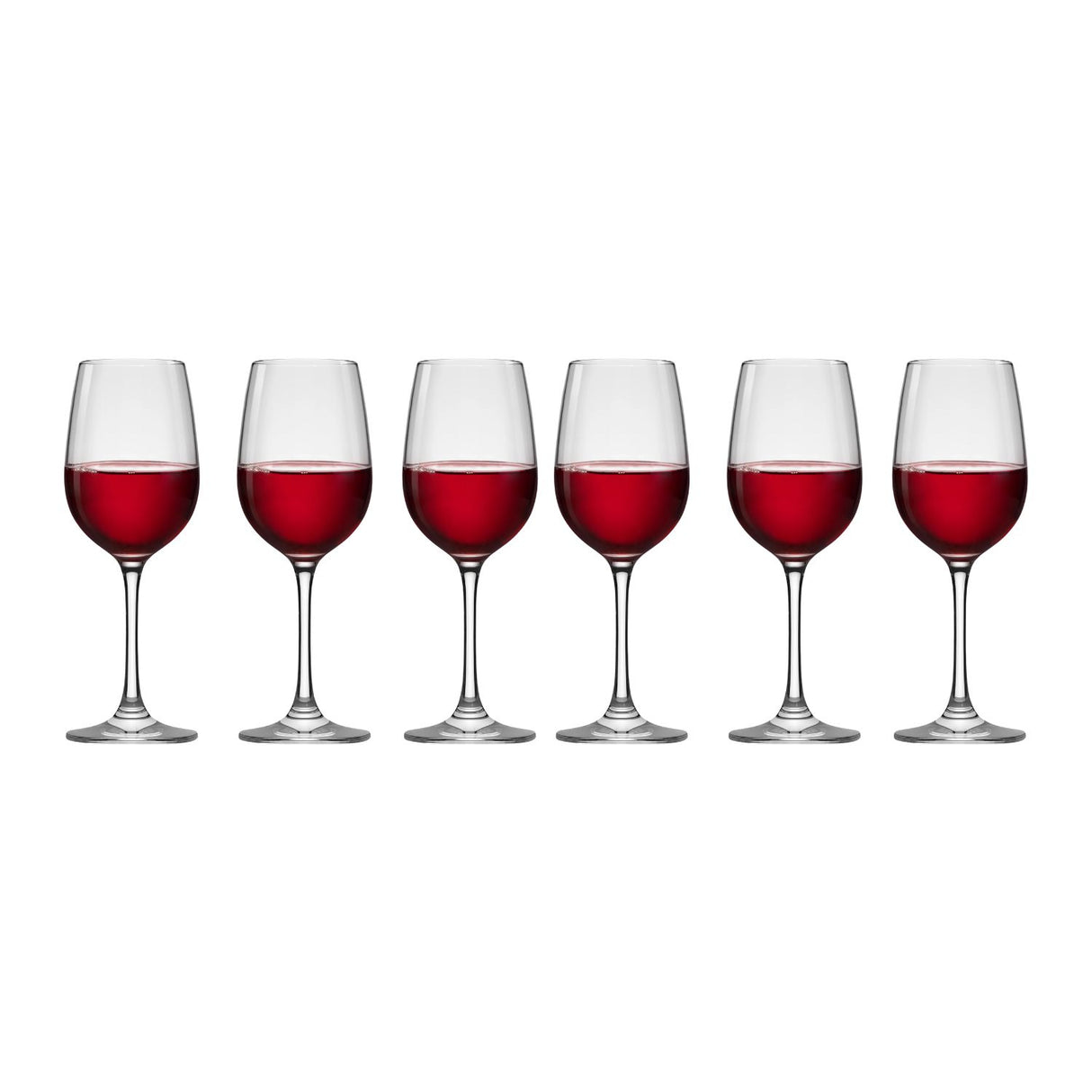Set de 6 Copas de Vino Montepulciano Valley de 405ml, elegantes y resistentes. Ideales para vinos tintos, blancos y rosados. ¡Compra ahora y disfruta cada sorbo!-1