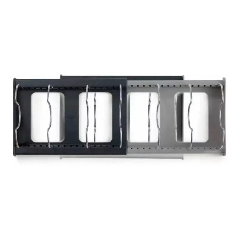 Separador Organizador Expandible Tapas Ollas Tabla Menaje. Mantén tu cocina ordenada y maximiza el espacio. ¡Compra ahora y transforma tu hogar!-3
