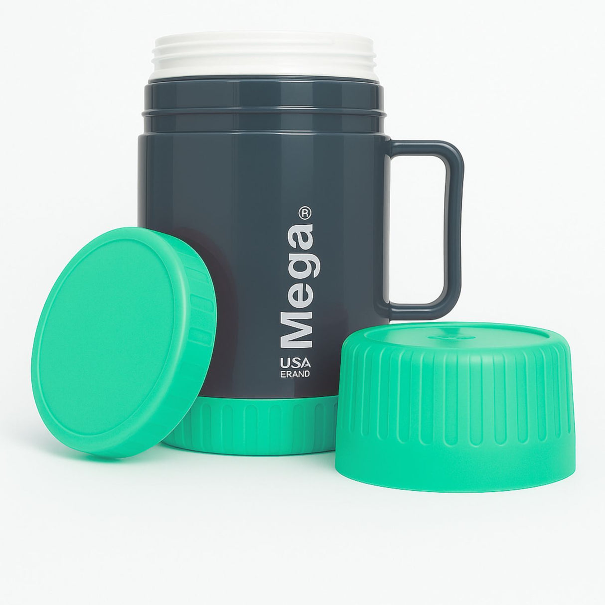 Termo New Magnum 430mL Turquesa, ideal para mantener tus bebidas frías o calientes por horas. ¡Compra ahora y disfruta de su diseño moderno!-1-1-2