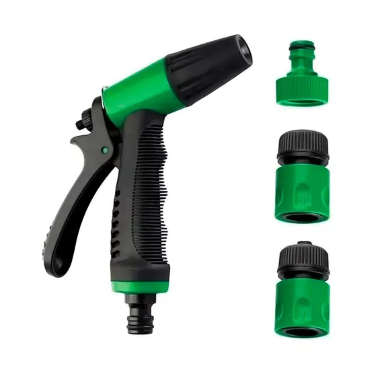 Pack 4 Piezas Pistola Riego Jardín Ajustable Conectores
Optimiza el riego de tu jardín con este práctico pack. Mejora tu experiencia de jardinería hoy mismo y adquiere el tuyo.-1