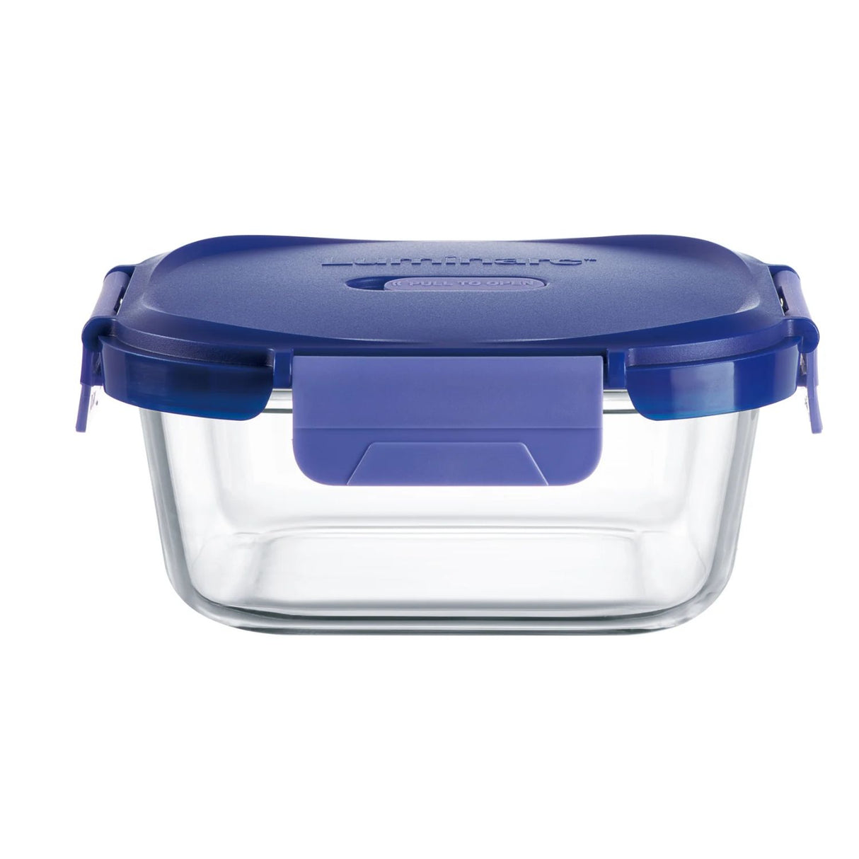 Pack 3 Contenedores Vidrio Hermético Cuadrado 800mL Luminarc. Mantén tus alimentos frescos y organizados. ¡Compra ahora y mejora tu cocina!-2